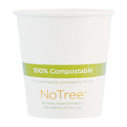 Image of World Centric® Notree Paper Hot Cups, 6 Oz, Natural, 1,000/carton