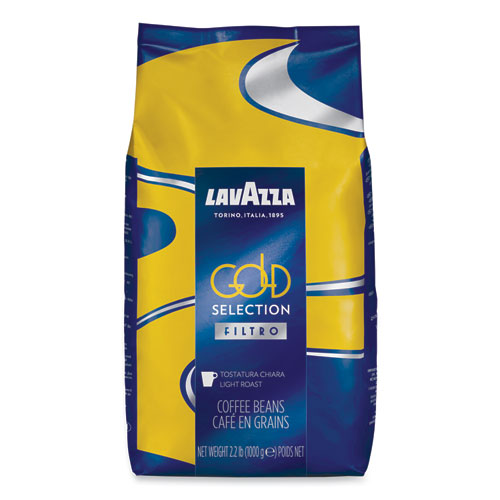 Image of Lavazza Gold Selection Whole Bean Coffee, Light And Aromatic, 2.2 Lb Bag