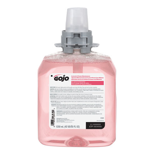 Image of GOJO® Luxury Foam Handwash Refill, For FMX-12 Dispenser, Refreshing Cranberry Scent, 1,250 mL, 4/Carton