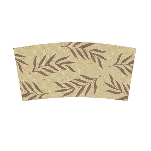Image of World Centric® Hot Cup Sleeves, Fits 10, 12, 16, 20 Oz Cups, Natural, 1,000/carton