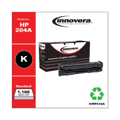Image of Innovera® Remanufactured Black Toner, Replacement for 204A (CF510A), 1,100 Page-Yield