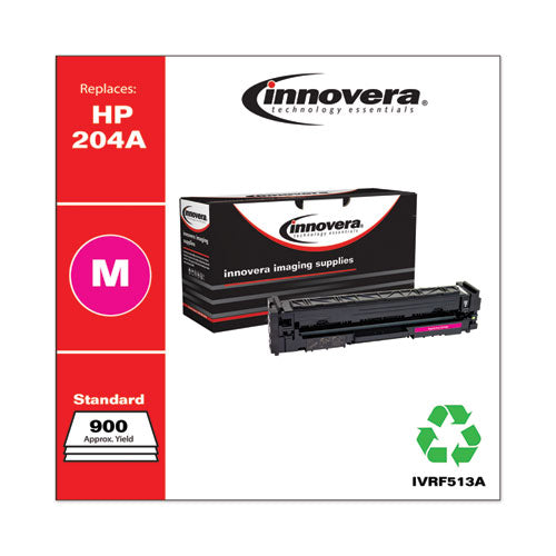 Image of Innovera® Remanufactured Magenta Toner, Replacement for 204A (CF513A), 900 Page-Yield