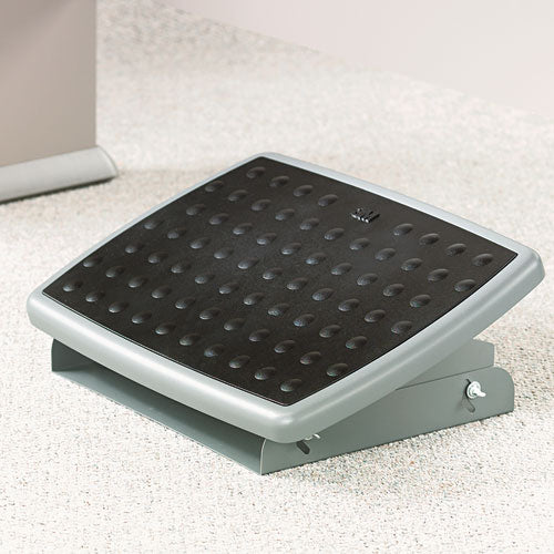 Image of 3M ADJUSTABLE HEIGHT/TILT FOOTREST, NONSKID PLATFORM, 18W X 13D X 4 TO 4.75H, CHARCOAL GRAY