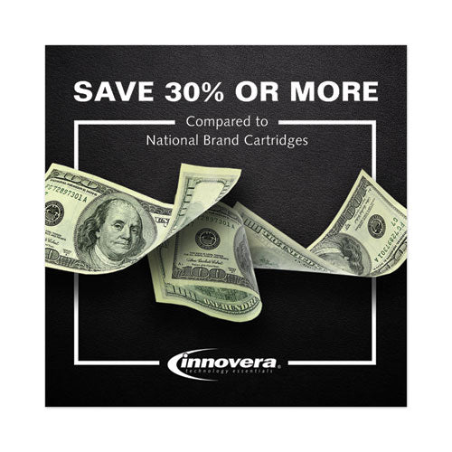 Image of Innovera® Remanufactured Black Ink, Replacement for PGI-5BK (0628B002), 500 Page-Yield
