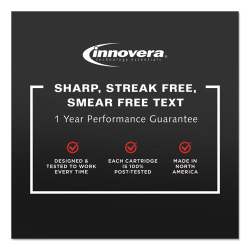 Image of Innovera® Remanufactured Black High-Yield Ink, Replacement for PGI-250XL (6432B001), 500 Page-Yield