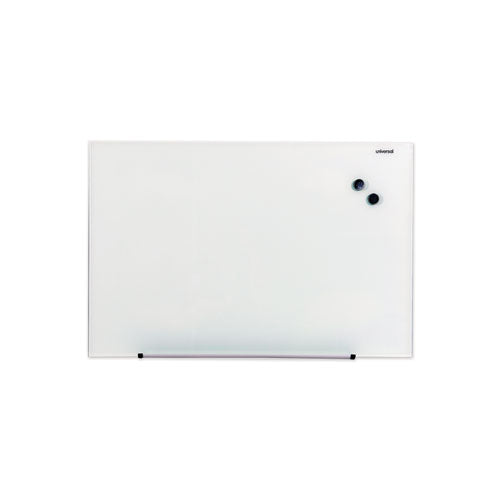 Image of Universal® Frameless Magnetic Glass Marker Board, 36" x 24", Translucent Frost Surface
