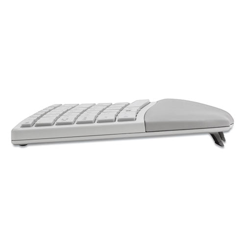 Image of Kensington® Pro Fit Ergo Wireless Keyboard, 18.98 X 9.92 X 1.5, Gray