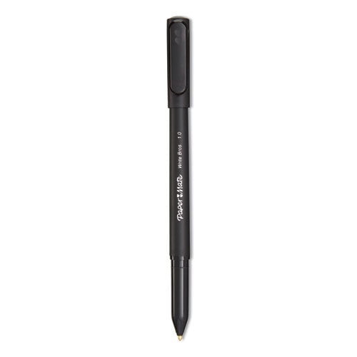 Image of Paper Mate® Write Bros. Ballpoint Pen Value Pack, Stick, Medium 1 Mm, Black Ink, Black Barrel, 60/pack