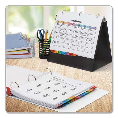 Image of Cardinal® Onestep Printable Table Of Contents And Dividers - Double Column, 52-Tab, 1 To 52, 11 X 8.5, White, 1 Set