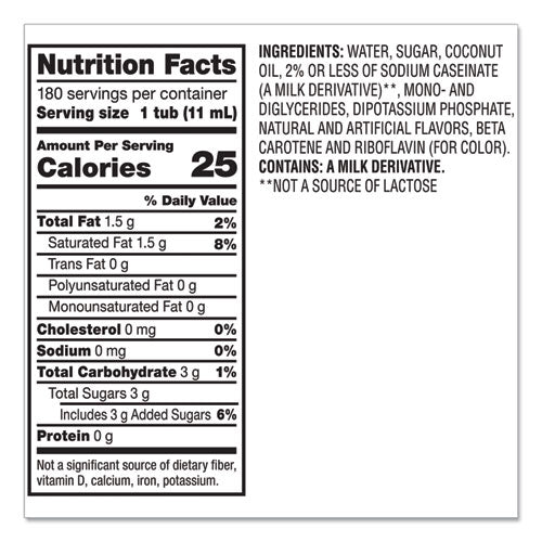 Image of Coffee mate® Liquid Coffee Creamer, French Vanilla, 0.38 Oz Mini Cups, 180/carton