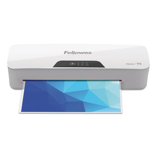 Image of Fellowes® Halo Laminator, Two Rollers, 9.5" Max Document Width, 5 Mil Max Document Thickness