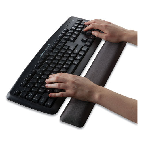 Image of Fellowes® Gel Keyboard Wrist Rest, 18.5 x 2.75, Graphite
