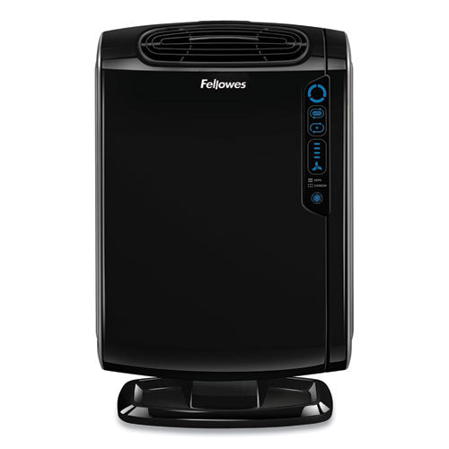 Image of Fellowes® HEPA and Carbon Filtration Air Purifiers, 200 to 400 sq ft Room Capacity, Black