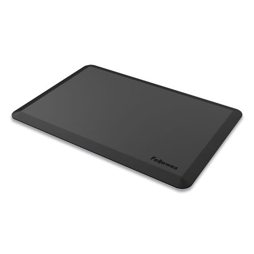 Image of Fellowes® Anti-Fatigue Wellness Mat, Rectangular; Beveled Edges, 36 X 24, Black