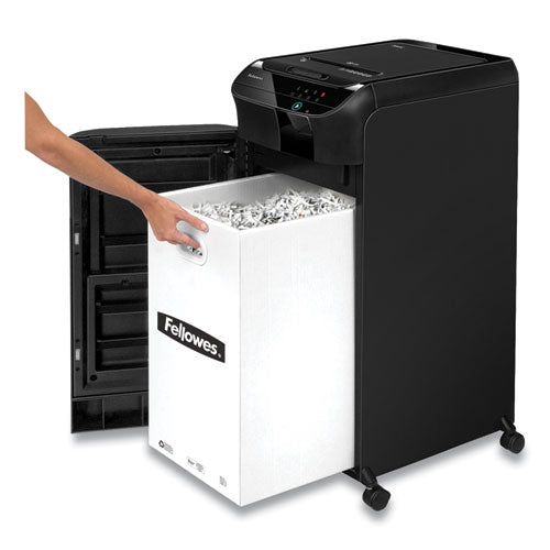 Image of Fellowes® Automax 550c Auto Feed Cross-Cut Shredder, 550 Auto/14 Manual Sheet Capacity