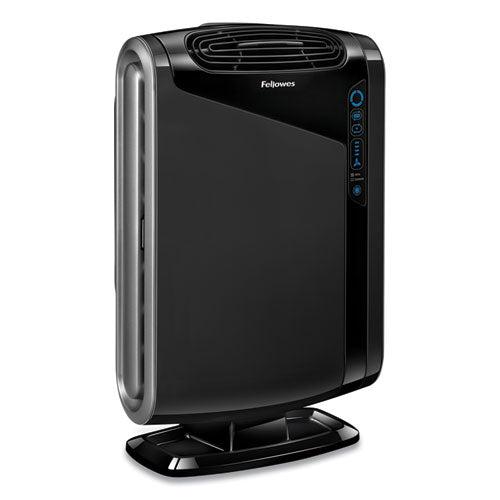 Image of Fellowes® HEPA and Carbon Filtration Air Purifiers, 300 to 600 sq ft Room Capacity, Black