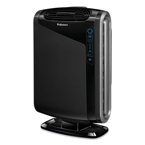 Image of Fellowes® HEPA and Carbon Filtration Air Purifiers, 300 to 600 sq ft Room Capacity, Black