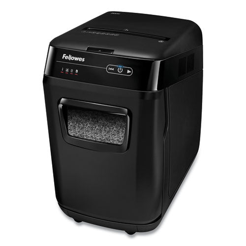 Image of Fellowes® Automax 200m Auto Feed Micro-Cut Shredder, 200 Auto/10 Manual Sheet Capacity