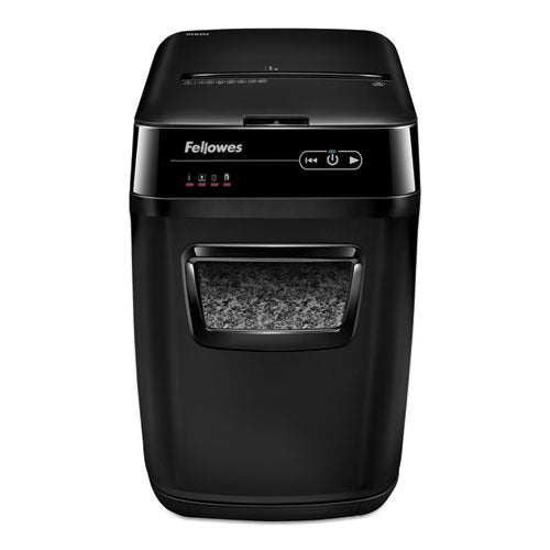 Image of Fellowes® Automax 200m Auto Feed Micro-Cut Shredder, 200 Auto/10 Manual Sheet Capacity