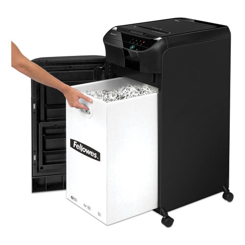 Image of Fellowes® Automax 600m Auto Feed Micro-Cut Shredder, 600 Auto/14 Manual Sheet Capacity