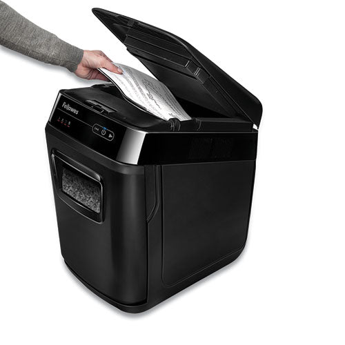 Image of Fellowes® Automax 200m Auto Feed Micro-Cut Shredder, 200 Auto/10 Manual Sheet Capacity