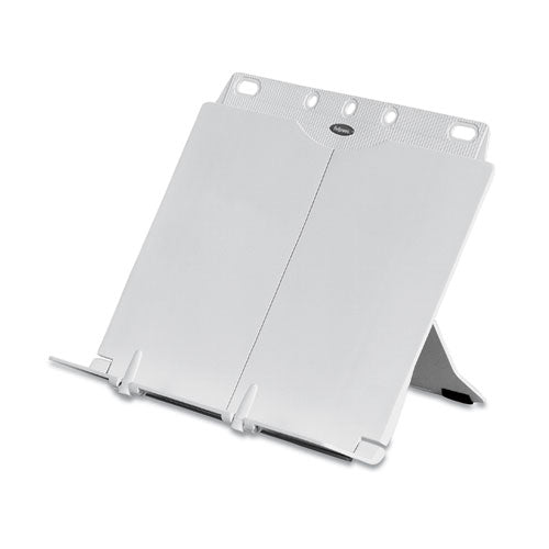 Image of Fellowes® Booklift Copyholder, One Book/pad Capacity, Plastic, Platinum