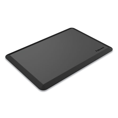 Image of Fellowes® Anti-Fatigue Wellness Mat, Rectangular; Beveled Edges, 36 X 24, Black