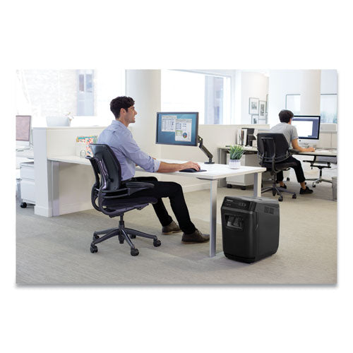 Image of Fellowes® Automax 200m Auto Feed Micro-Cut Shredder, 200 Auto/10 Manual Sheet Capacity