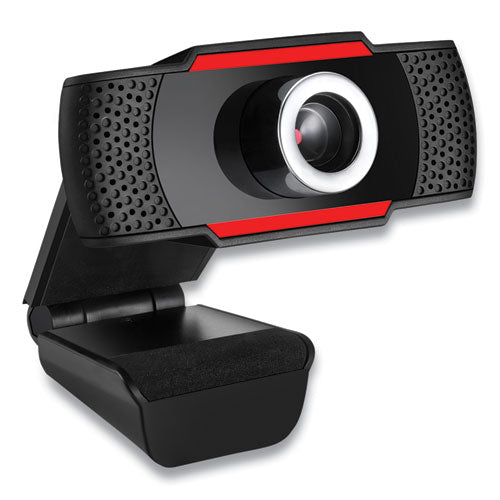 Image of Adesso Cybertrack H3 720p Hd Usb Webcam With Microphone, 1280 Pixels X 720 Pixels, 1.3 Mpixels, Black