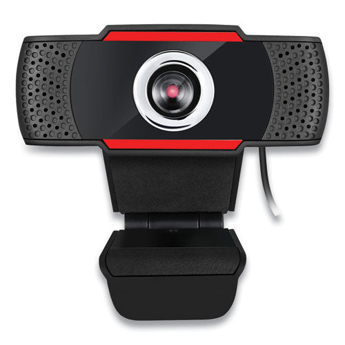 Image of Adesso Cybertrack H3 720p Hd Usb Webcam With Microphone, 1280 Pixels X 720 Pixels, 1.3 Mpixels, Black
