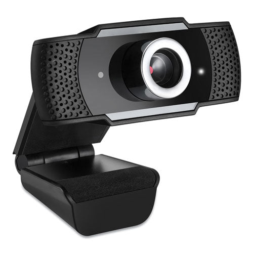 Image of Adesso Cybertrack H4 1080p Hd Usb Manual Focus Webcam With Microphone, 1920 Pixels X 1080 Pixels, 2.1 Mpixels, Black