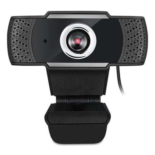 Image of Adesso Cybertrack H4 1080p Hd Usb Manual Focus Webcam With Microphone, 1920 Pixels X 1080 Pixels, 2.1 Mpixels, Black
