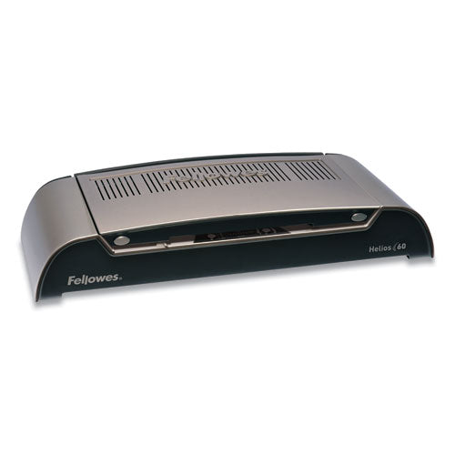 Image of Fellowes® Helios 60 Thermal Binding Machine, 600 Sheets, 20.88 X 9.44 X 3.94, Platinum/graphite