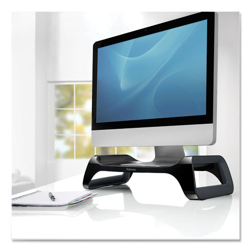 Image of Fellowes® I-Spire Series Monitor Lift, 20" X 8.88" X 4.88", Black, Supports 25 Lbs