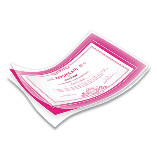 Image of Fellowes® Laminating Pouches, 10 Mil, 9" X 11.5", Gloss Clear, 50/pack