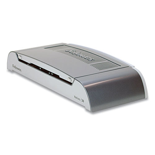 Image of Fellowes® Helios 30 Thermal Binding Machine, 300 Sheets, 20.88 X 9.44 X 3.94, Charcoal/silver