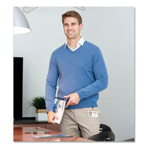 Image of Fellowes® Laminating Pouches, 10 Mil, 3.75" X 2.25", Gloss Clear, 100/pack
