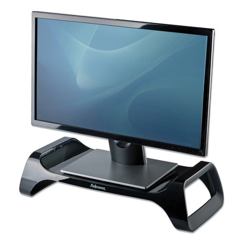 Image of Fellowes® I-Spire Series Monitor Lift, 20" X 8.88" X 4.88", Black, Supports 25 Lbs