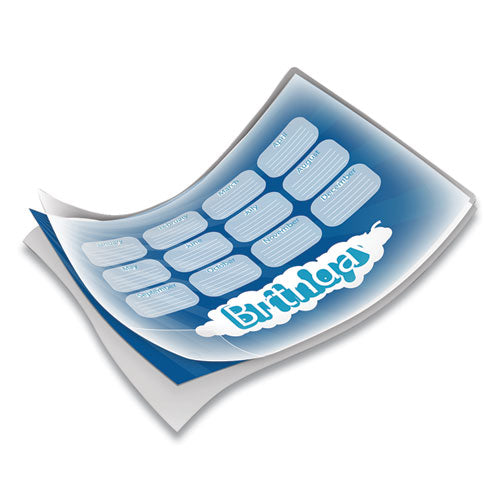 Image of Fellowes® Laminating Pouches, 3 Mil, 9" X 11.5", Gloss Clear, 100/pack