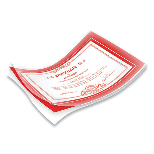 Image of Fellowes® Imagelast Laminating Pouches With Uv Protection, 5 Mil, 9" X 11.5", Clear, 50/pack