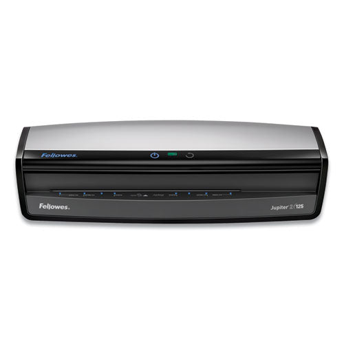 Image of Fellowes® Jupiter 2 125 Laminator, 6 Rollers, 12" Max Document Width, 10 mil Max Document Thickness