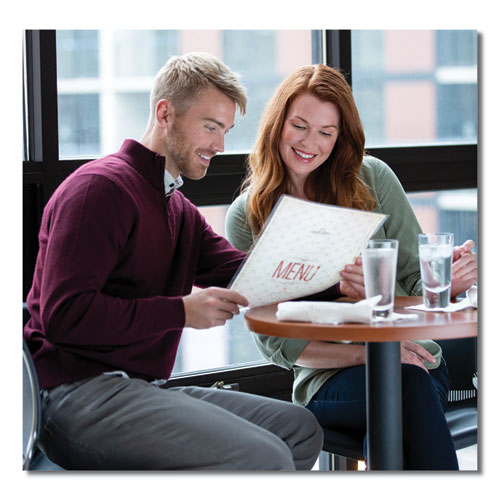 Image of Fellowes® Laminating Pouches, 3 Mil, 9" X 11.5", Gloss Clear, 100/pack