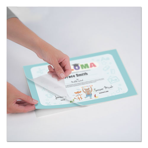 Image of Fellowes® Laminating Pouches, 5 Mil, 9" X 11", Gloss Clear, 100/pack