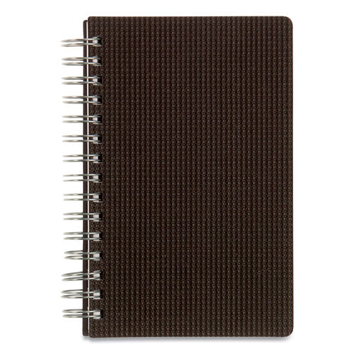 Image of Brownline® DuraFlex Daily Planner, 8 x 5, Black Cover, 12-Month (Jan to Dec): 2025