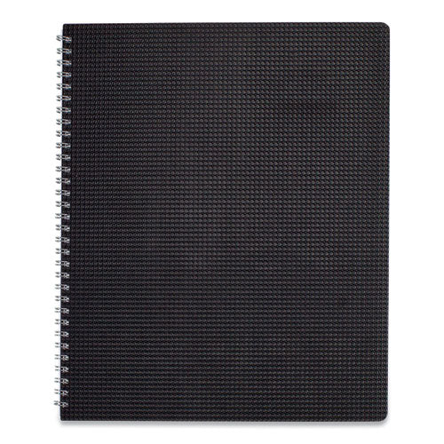 Image of Brownline® DuraFlex Weekly Planner, 11 x 8.5, Black Cover, 12-Month (Jan to Dec): 2025