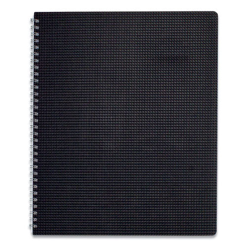 Image of Brownline® DuraFlex 14-Month Planner, 8.88 x 7.13, Black Cover, 14-Month: Dec 2024 to Jan 2026