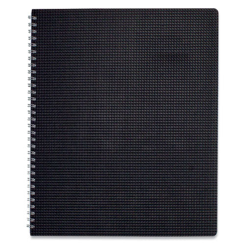 Image of Brownline® DuraFlex 14-Month Planner, 11 x 8.5, Black Cover, 14-Month: Dec 2024 to Jan 2026