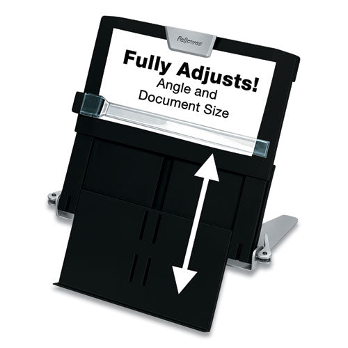 Image of Fellowes® Professional Series Document Holder, 250 Sheet Capacity, Plastic, Black