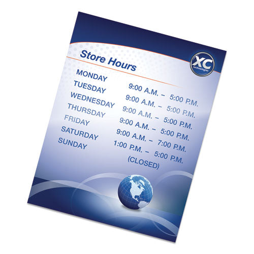 Image of Fellowes® Self-Adhesive Laminating Pouches, 5 Mil, 9" X 11.5", Gloss Clear, 5/pack