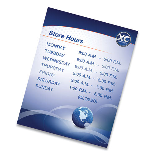 Image of Fellowes® Self-Adhesive Laminating Sheets, 3 Mil, 9.25" X 12", Gloss Clear, 50/box